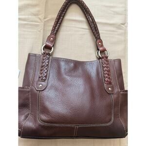 Fossil vintage leather shoulder bag